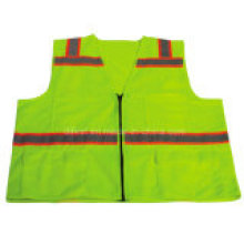 Factory Hot Sale Emergency Reflective Safety Vest with Four Pockets